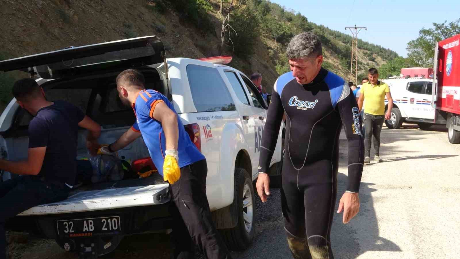 Isparta’da baraja giren 14 yaşındaki çocuk boğulmaktan son anda kurtarıldı
