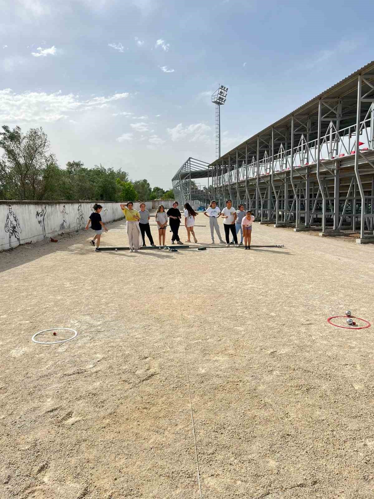 Ula’da yaz okullarında bocce büyük ilgi görüyor
