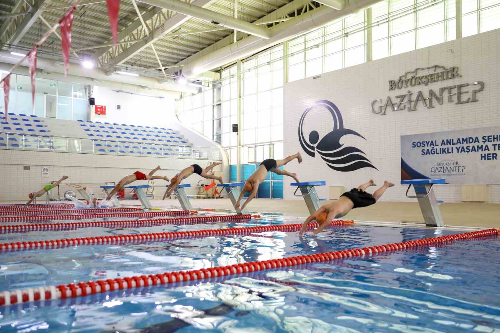 Gaziantep’te yaz spor okullarına bir haftada 16 bin kişi katıldı
