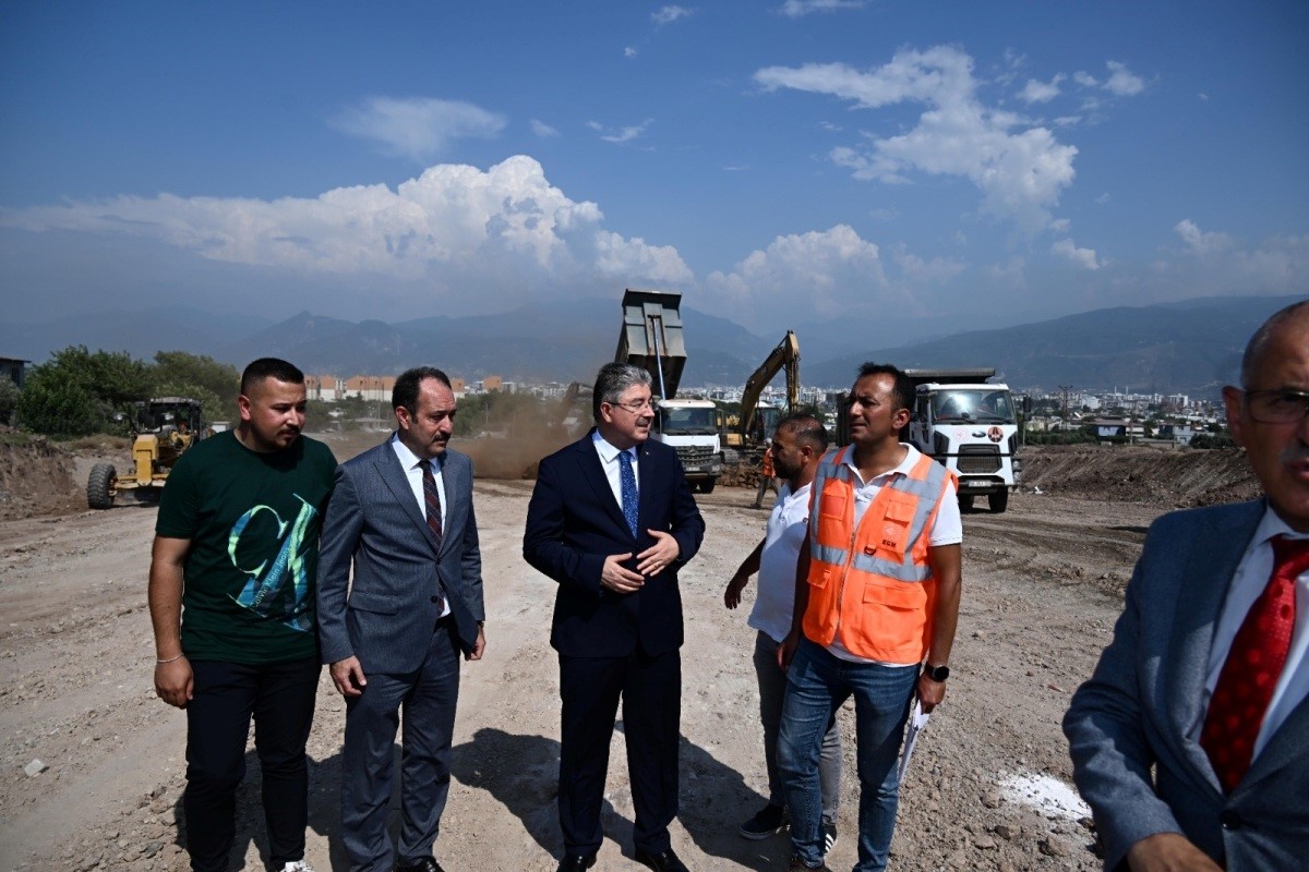 Osmaniye’de otoban bağlantı yolu için çalışmalar başladı
