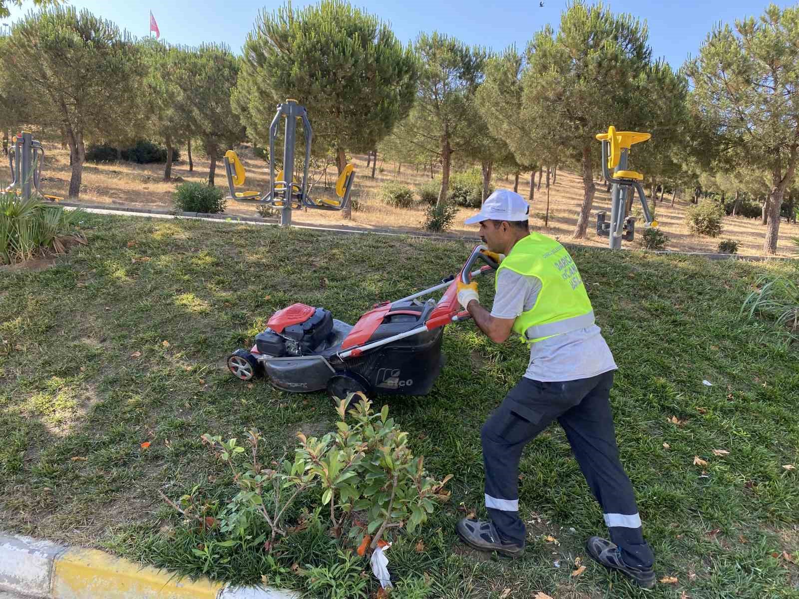 Darıca’da parklara hijyenik dokunuş
