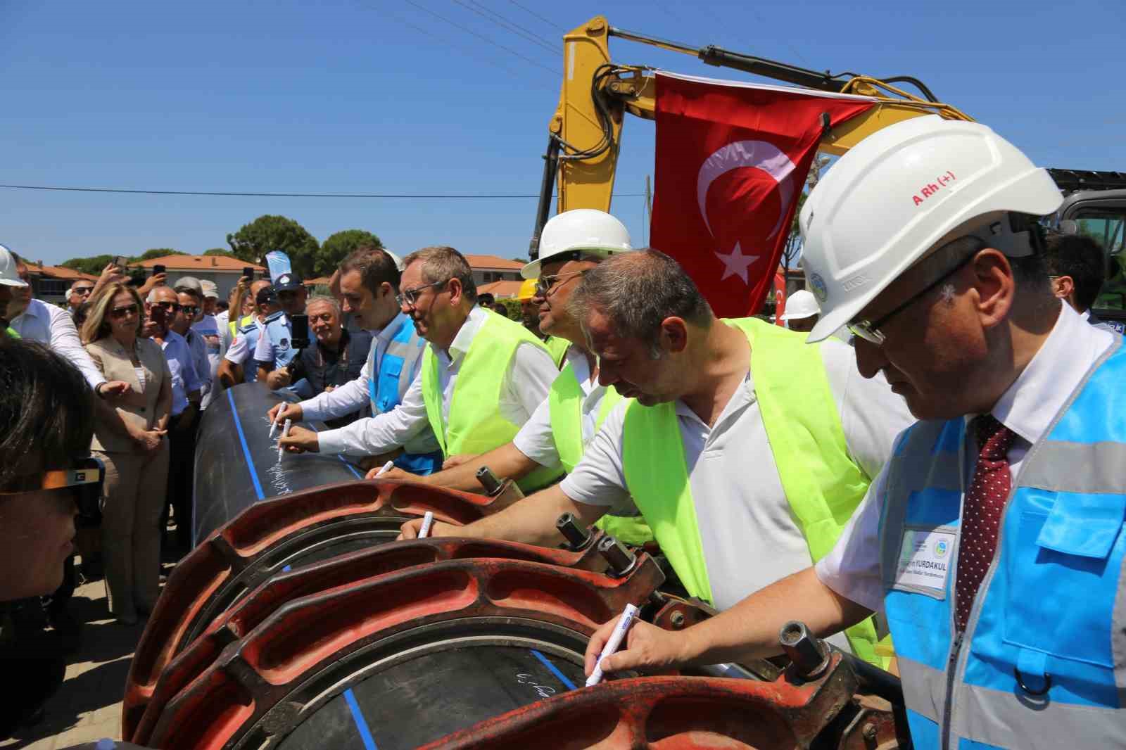 Balıkesir BŞB Başkanı Akın, Ayvalık’ın su sorununu tarihe gömecek ilk adımı attı
