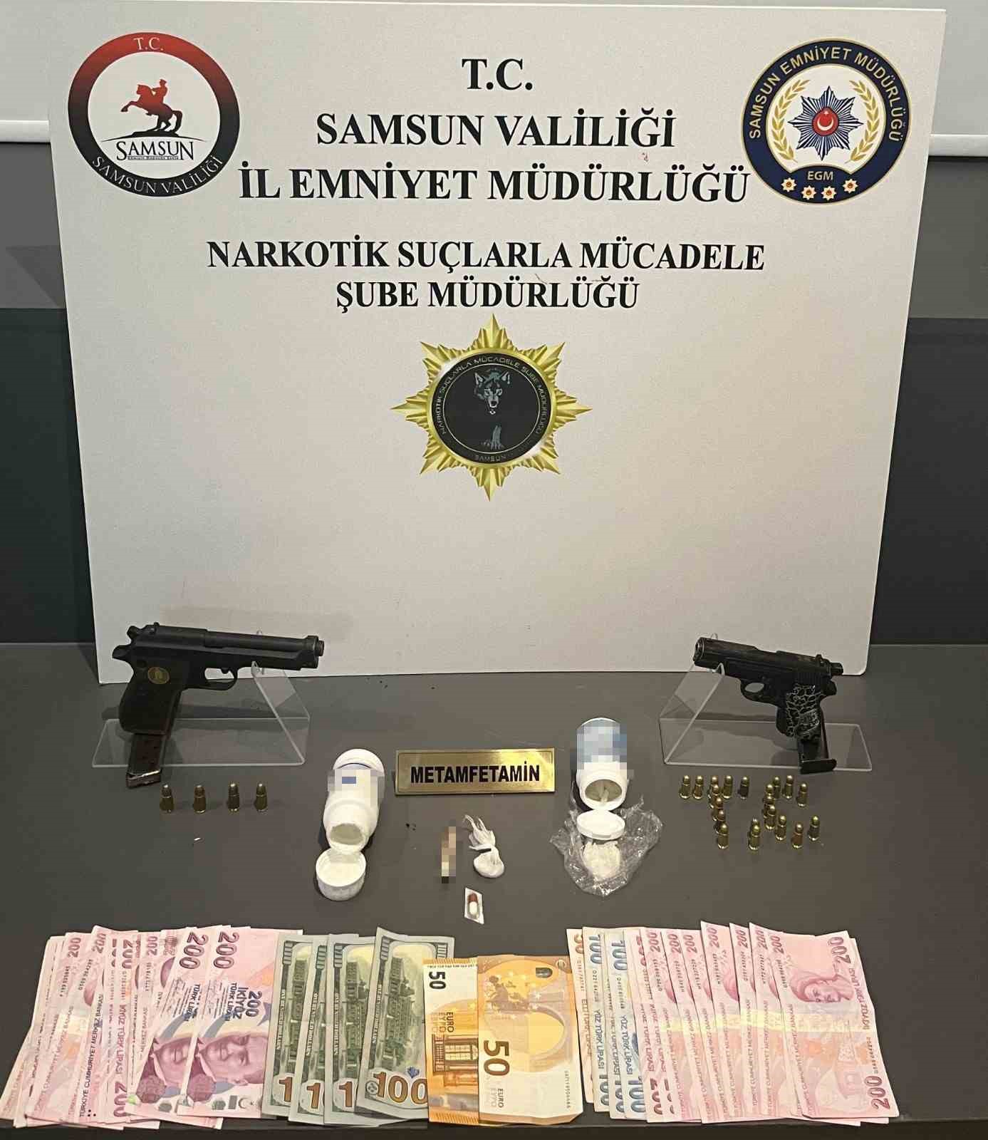 Samsun’da narkotik uygulaması: 38 kişi yakalandı
