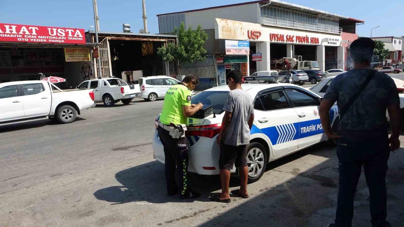 Ehliyet sınavına günler kala kaza yaptı, 25 bin TL ceza yedi
