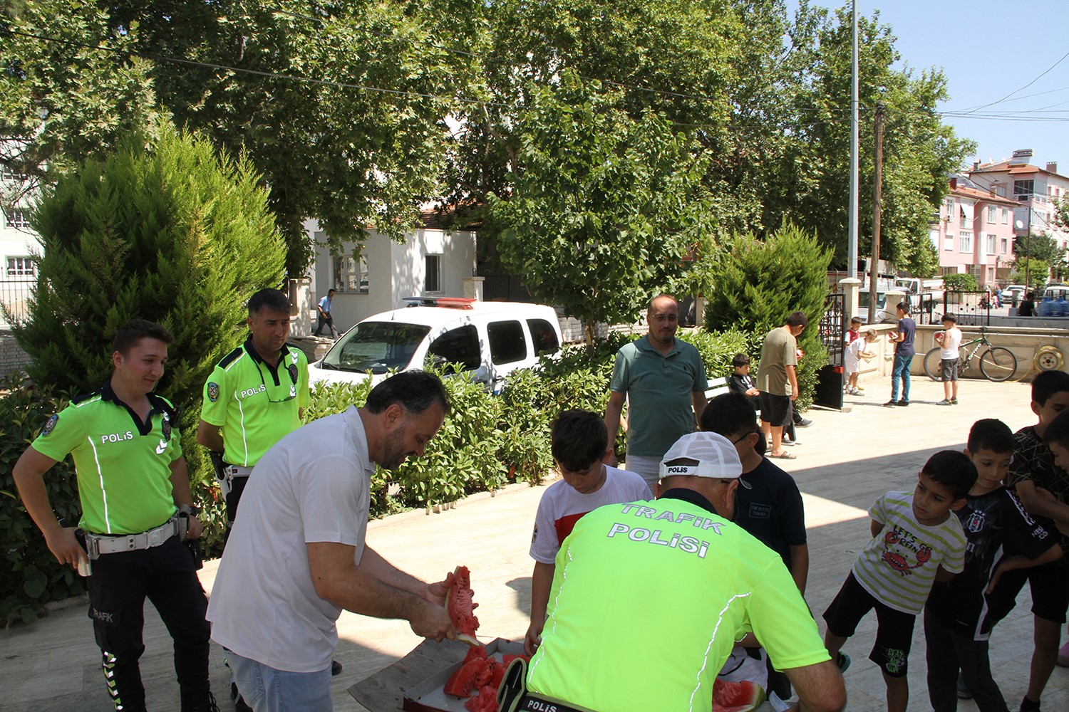 Kula İlçe Emniyet’ten camilerde çocuklara trafik eğitimi
