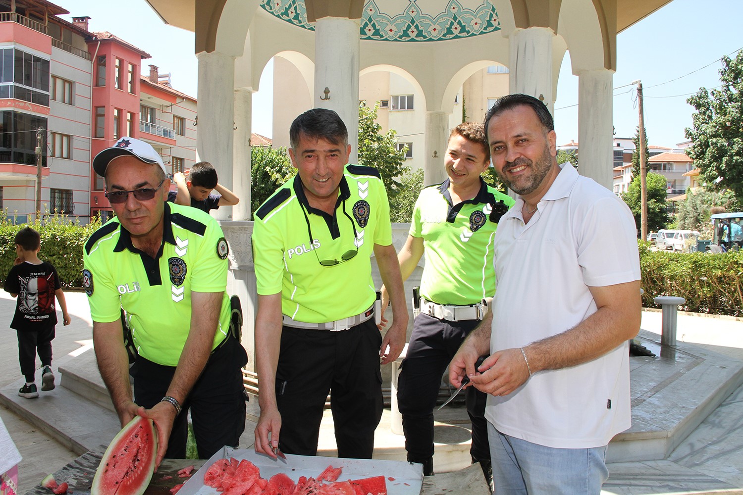 Kula İlçe Emniyet’ten camilerde çocuklara trafik eğitimi
