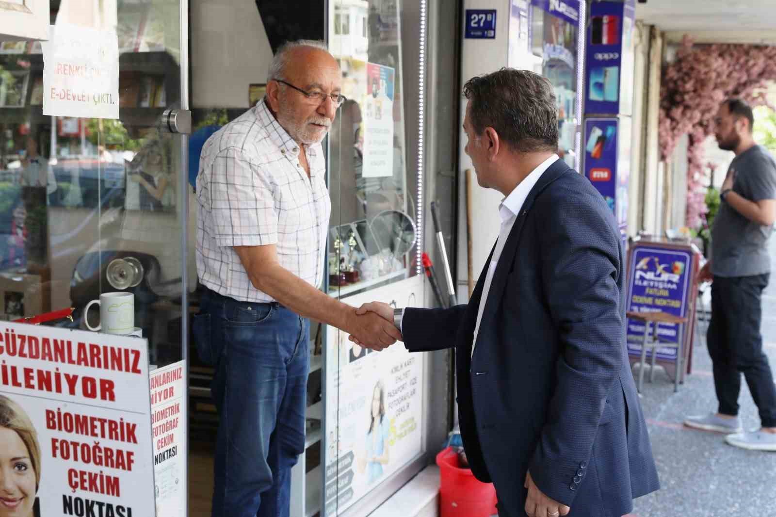 Başkan Yetişkin mahalle ziyaretlerini sürdürüyor
