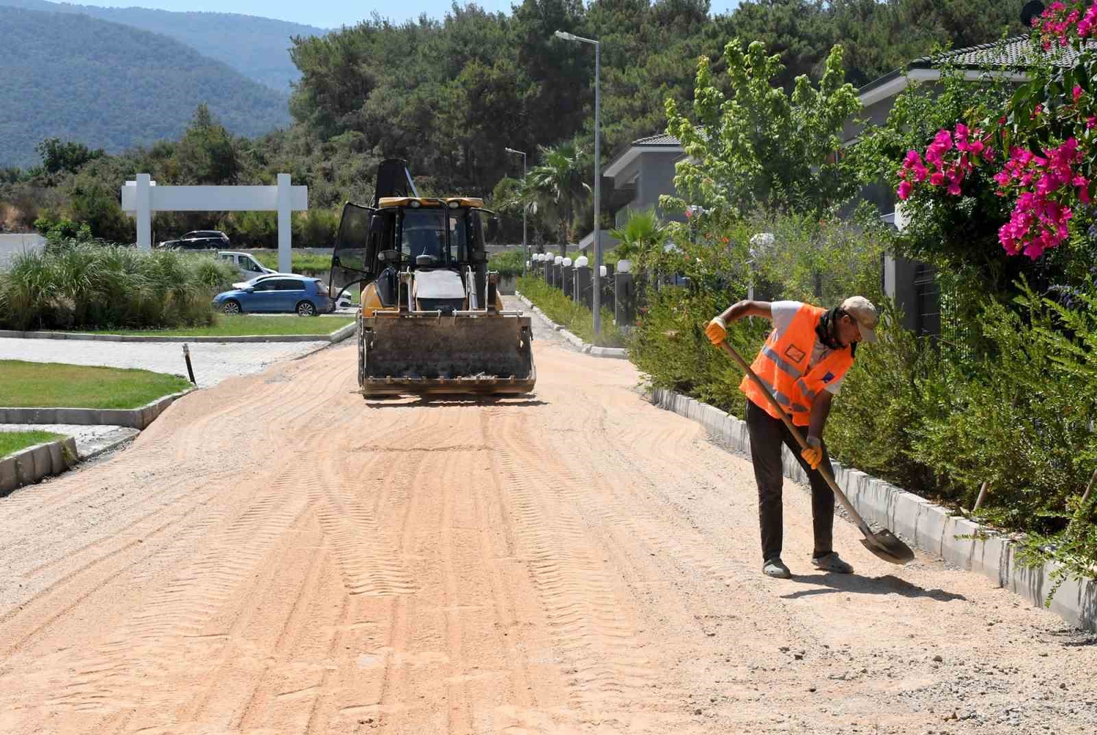 Güzelçamlı Mahallesi’nde üstyapı yatırımları hız kesmiyor
