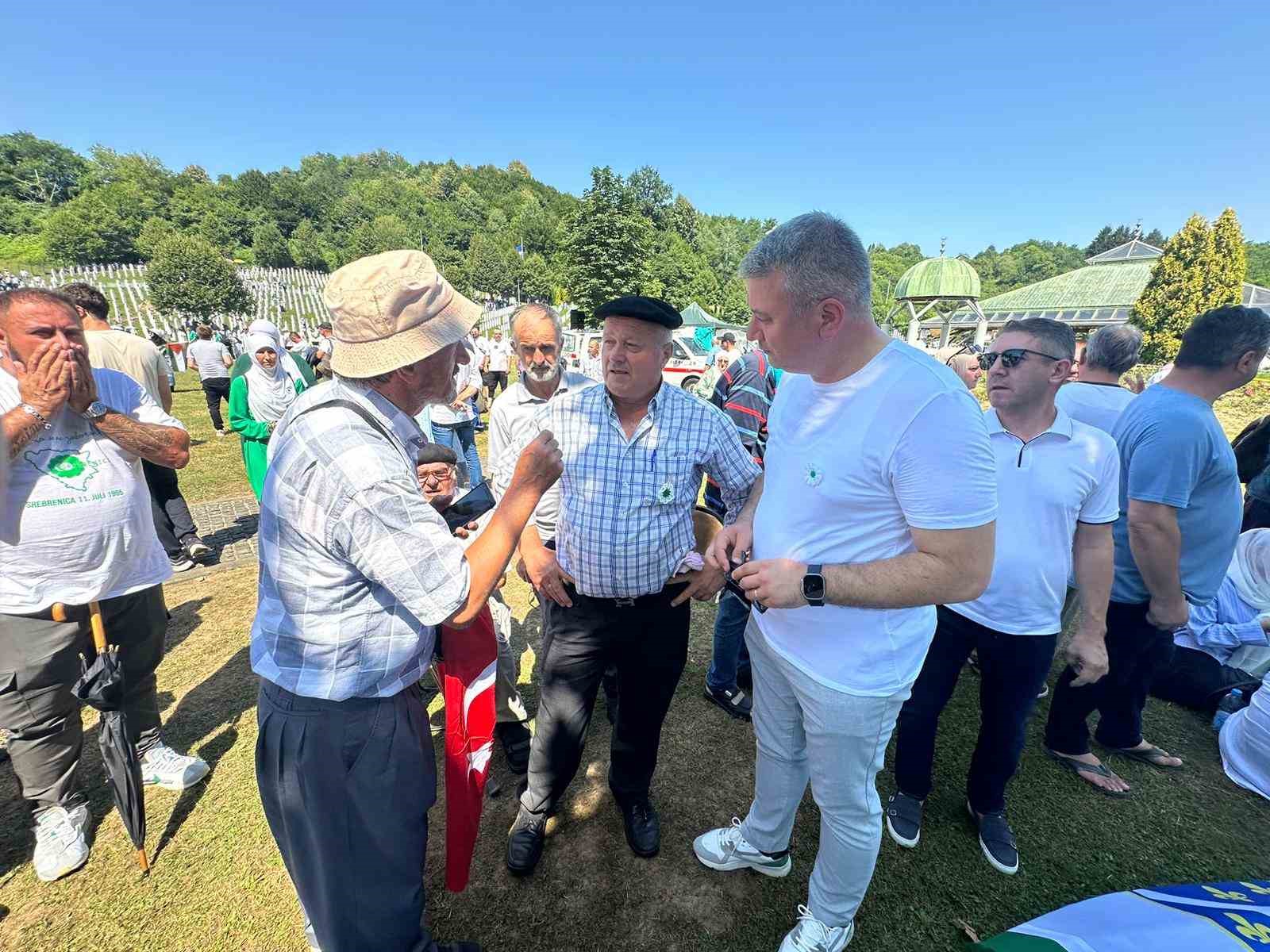 Başkan Çelik, Srebrenitsa’daki anma törenine katıldı
