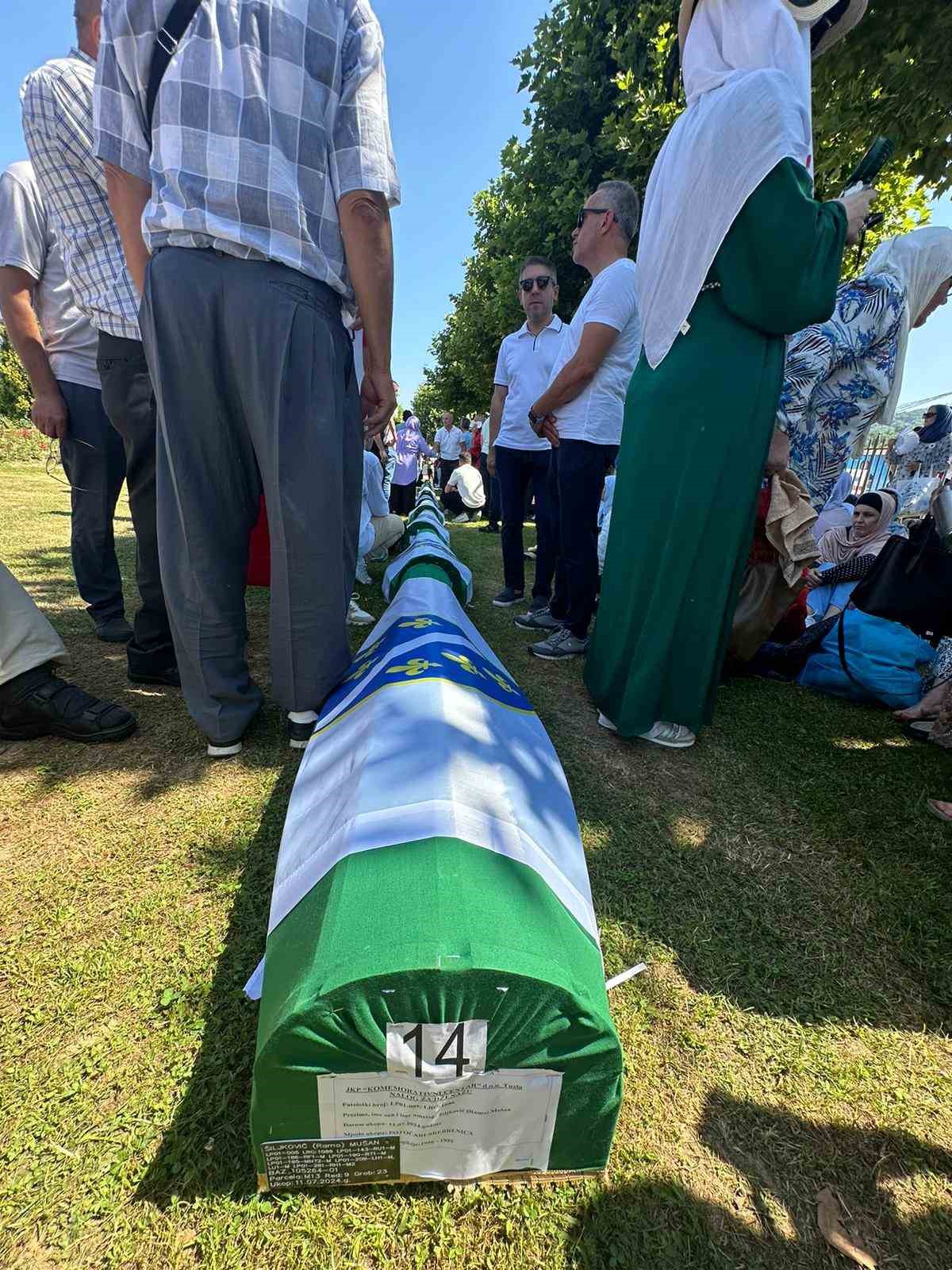 Başkan Çelik, Srebrenitsa’daki anma törenine katıldı
