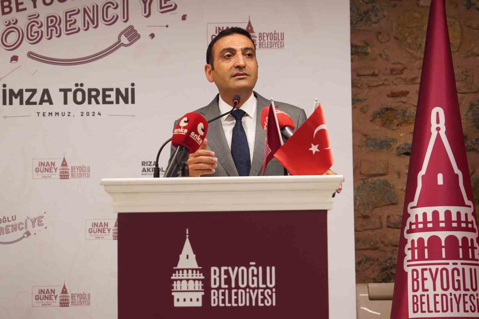 ‘Öğrenci Ye’ projesi Beyoğlu’nda uygulanacak
