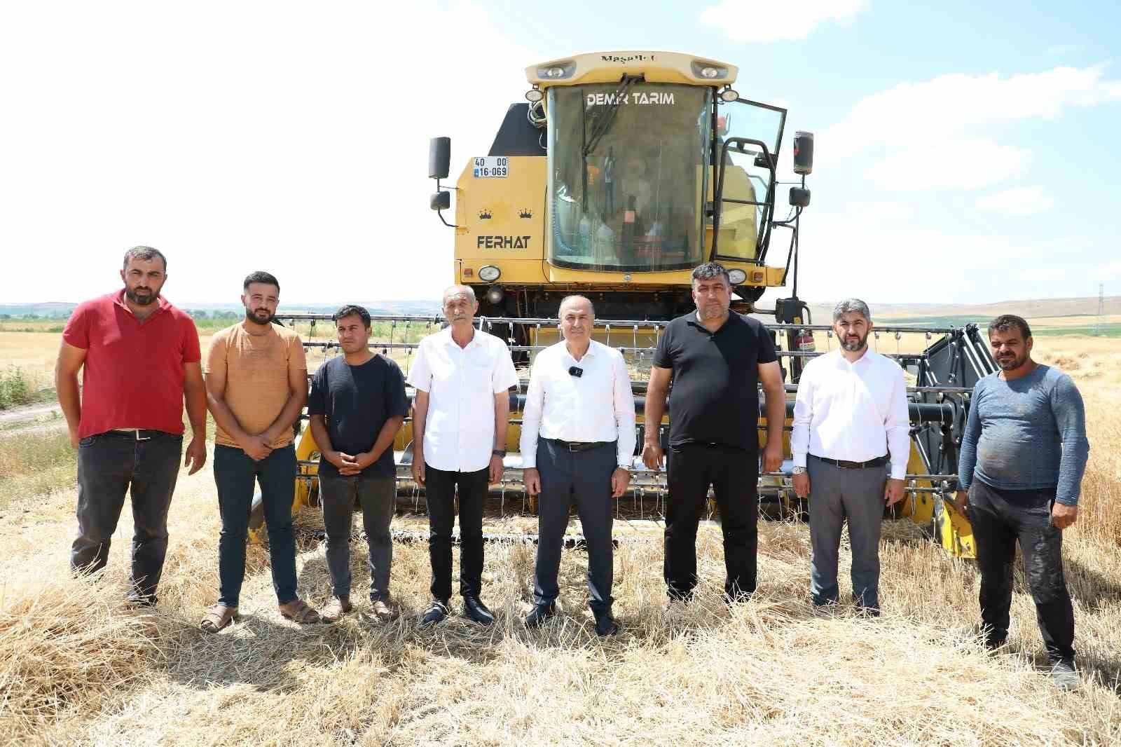 Alaca’da hasat dönemi başladı
