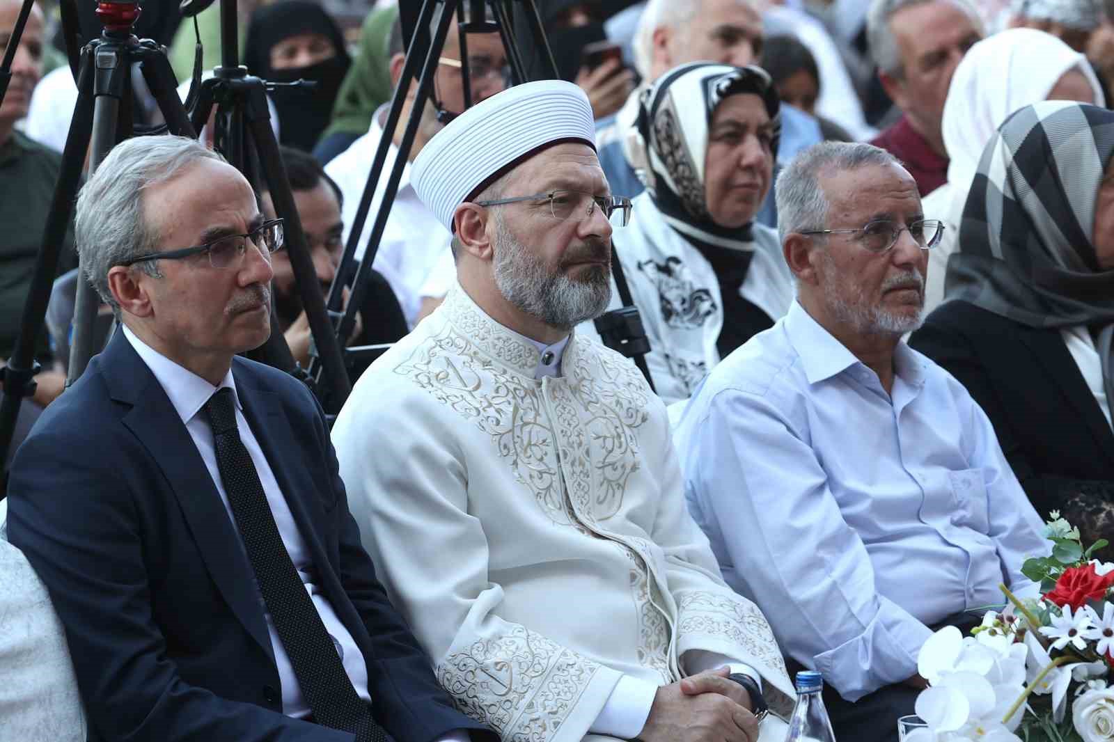 Diyanet İşleri Başkanı Erbaş: 