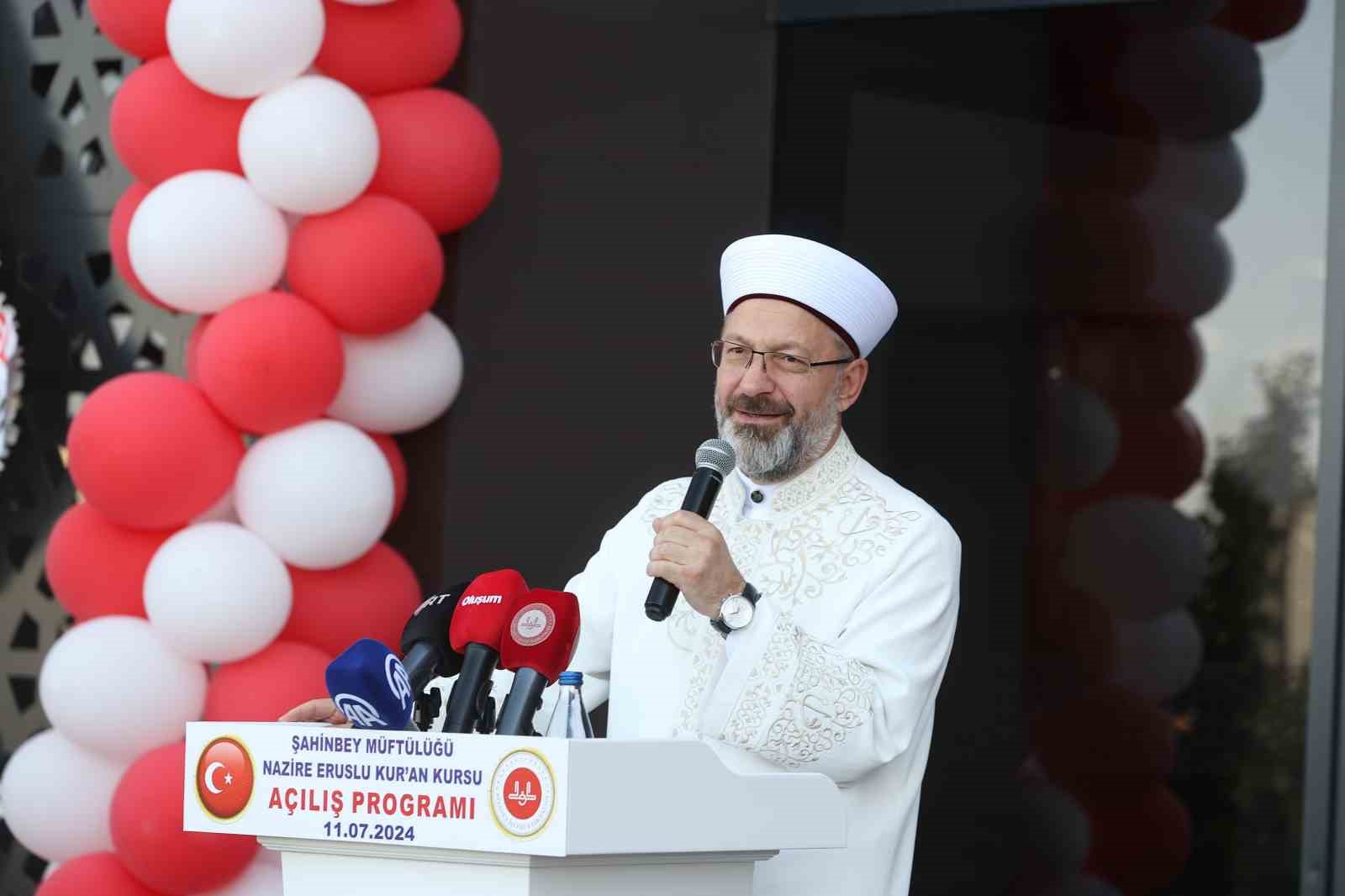 Diyanet İşleri Başkanı Erbaş: 