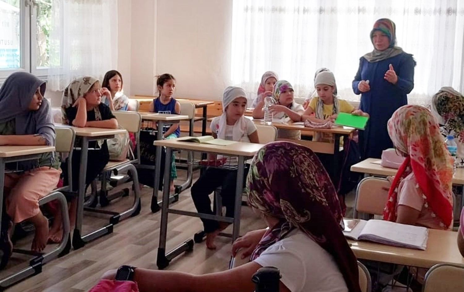 Çine’de Yaz Kur’an Kursu öğrencilerine farkındalık seminerleri veriliyor
