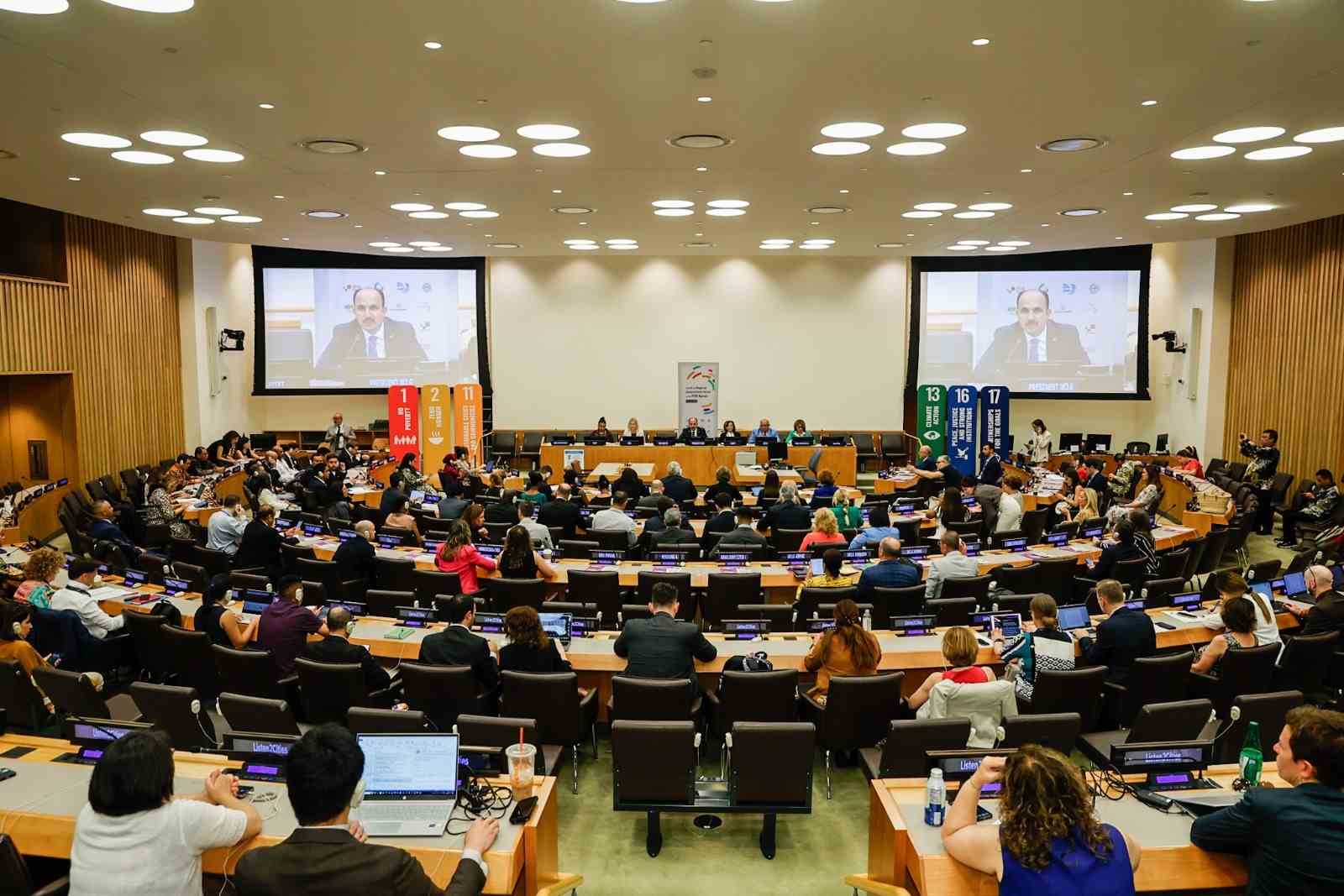 UCLG Başkanı Altay BM genel merkezinde dünya belediyelerine seslendi: 