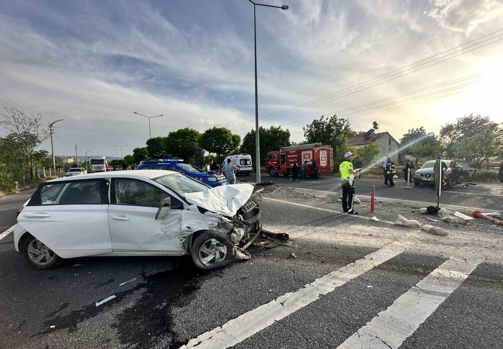 Elazığ’da yılın ilk 6 ayında bin 459 kaza meydana geldi
