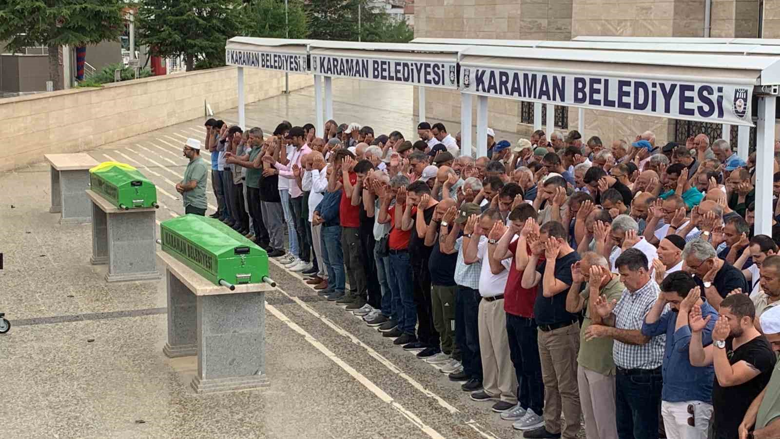 Karaman’da öldürülen kadın son yolculuğuna uğurlandı
