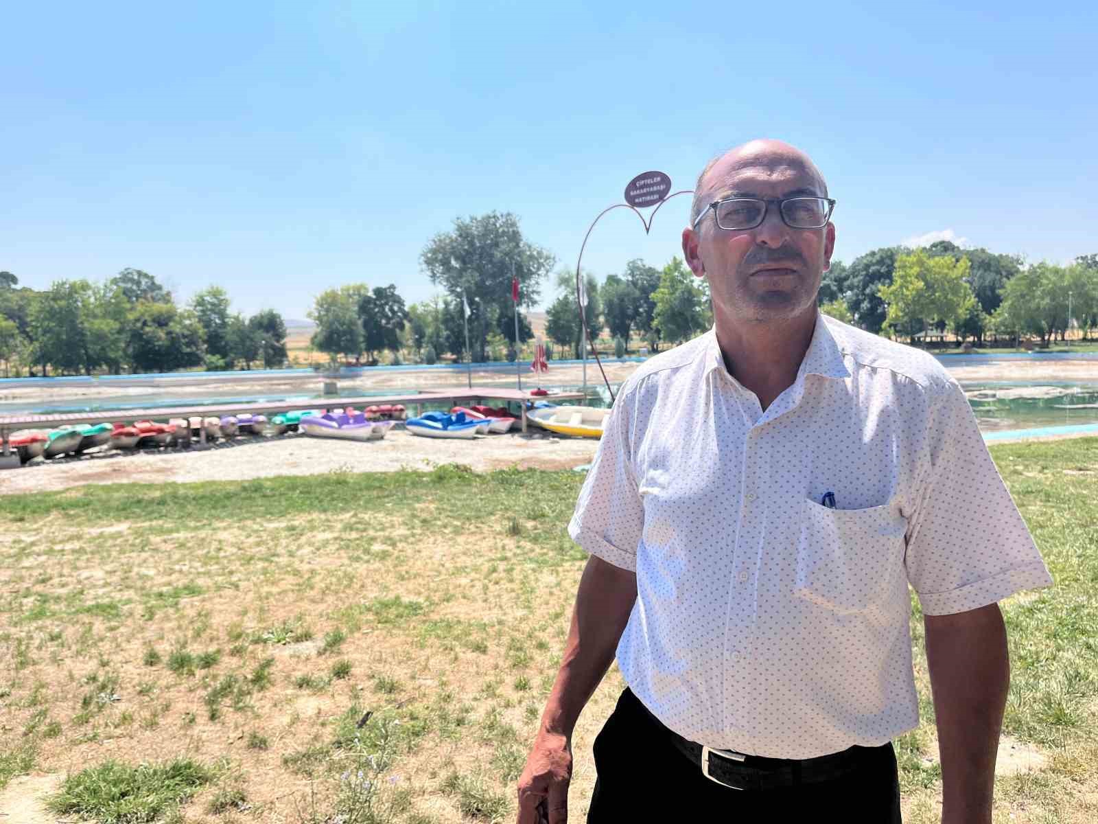 Sakarya Nehri’nin doğduğu Sakaryabaşı’nda sular çekildi
