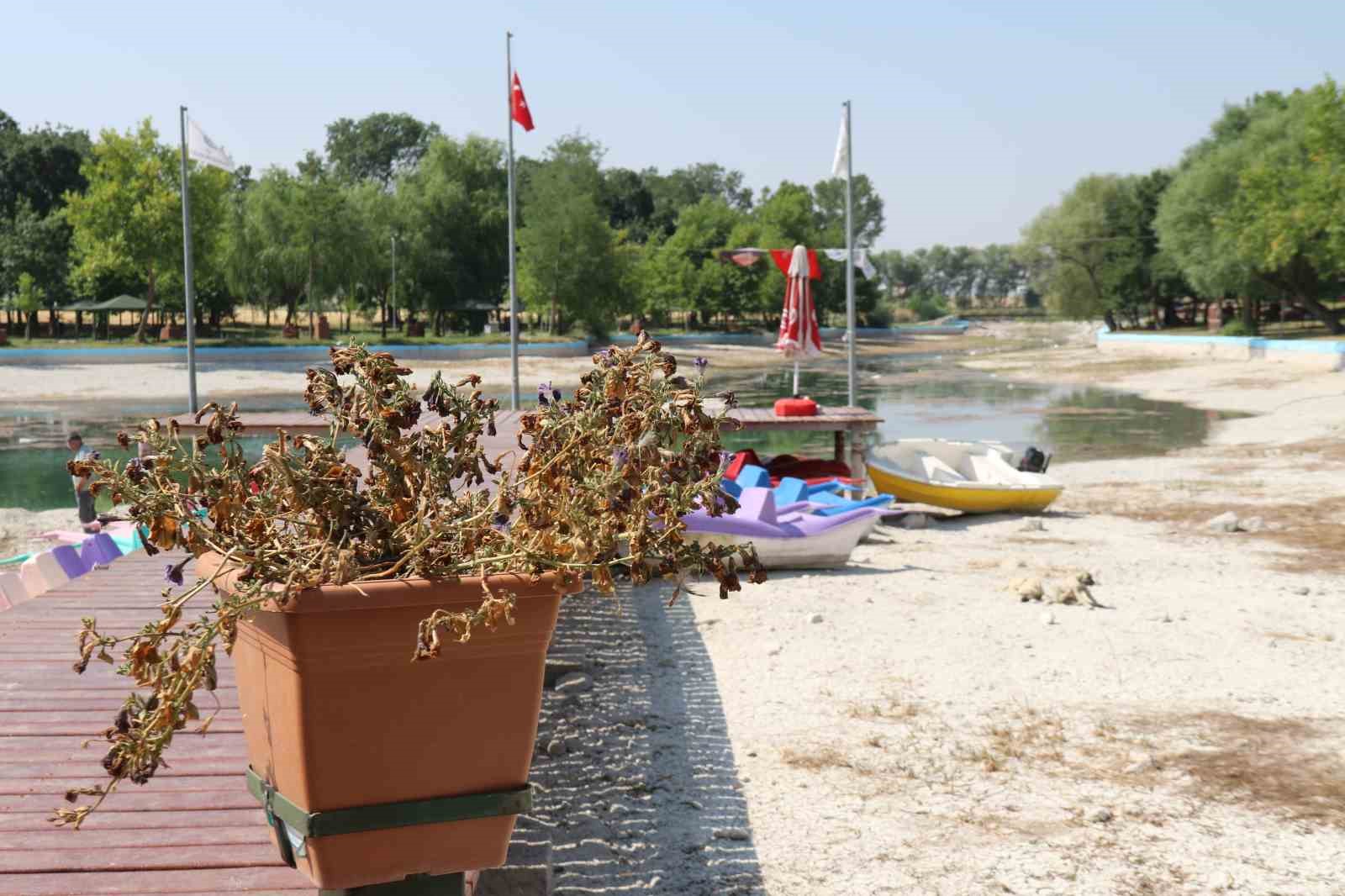 Sakarya Nehri’nin doğduğu Sakaryabaşı’nda sular çekildi
