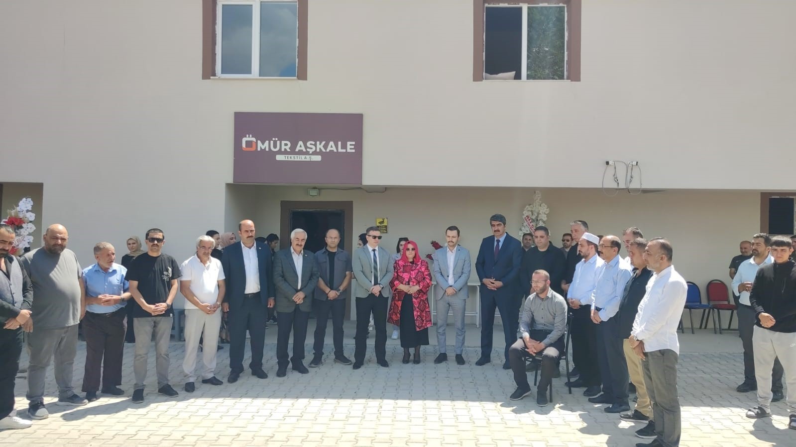 Aşkale’de tekstil fabrikası açıldı
