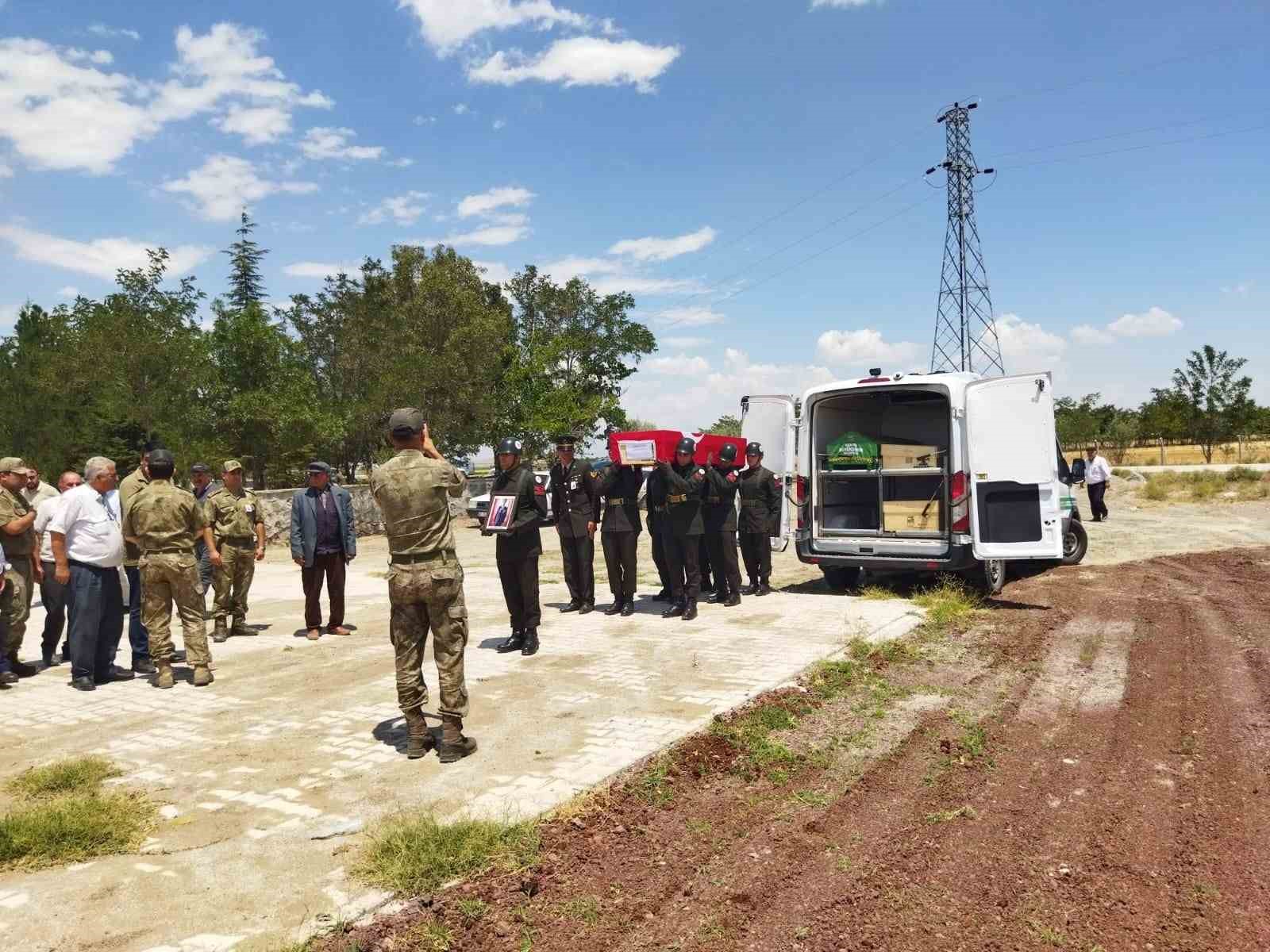 Vefat eden Kıbrıs gazisi Karapınar’da defnedildi
