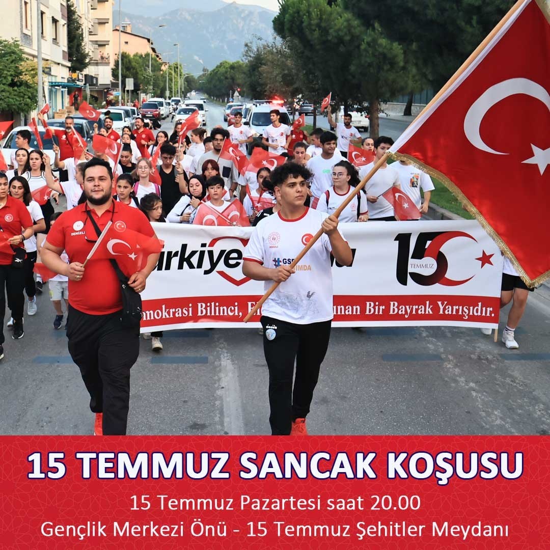 Denizli’de 15 Temmuz’da sancak koşusu düzenlenecek
