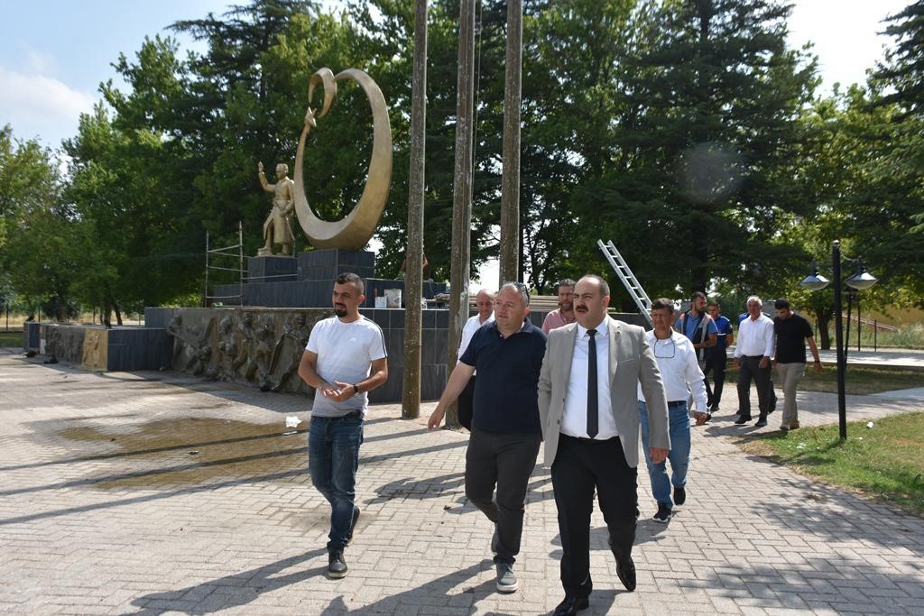 İnönü Belediyesi’nden Anıt Park’ta büyük dönüşüm
