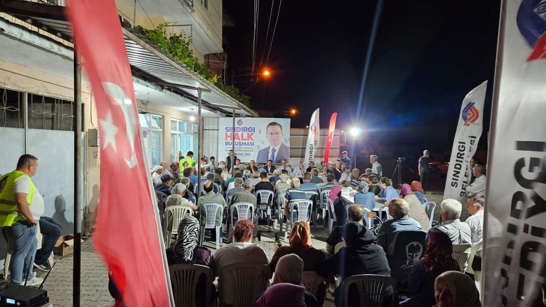 Sındırgı’da halk buluşmalarının ilki Gölcük Mahallesinde gerçekleşti
