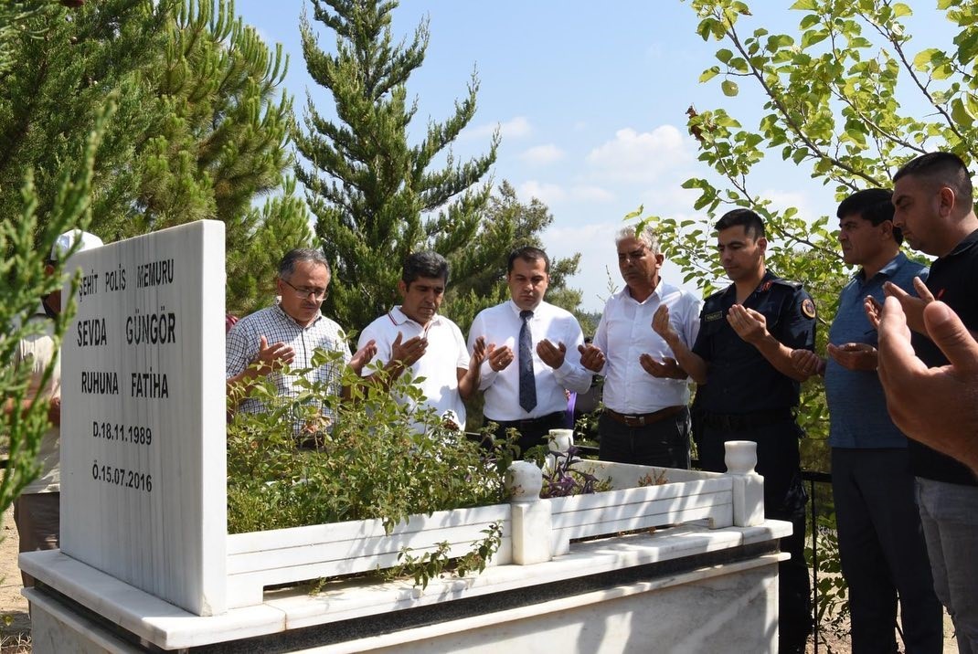 Karaisalı’da 15 Temmuz şehidi Sevda Güngör anıldı
