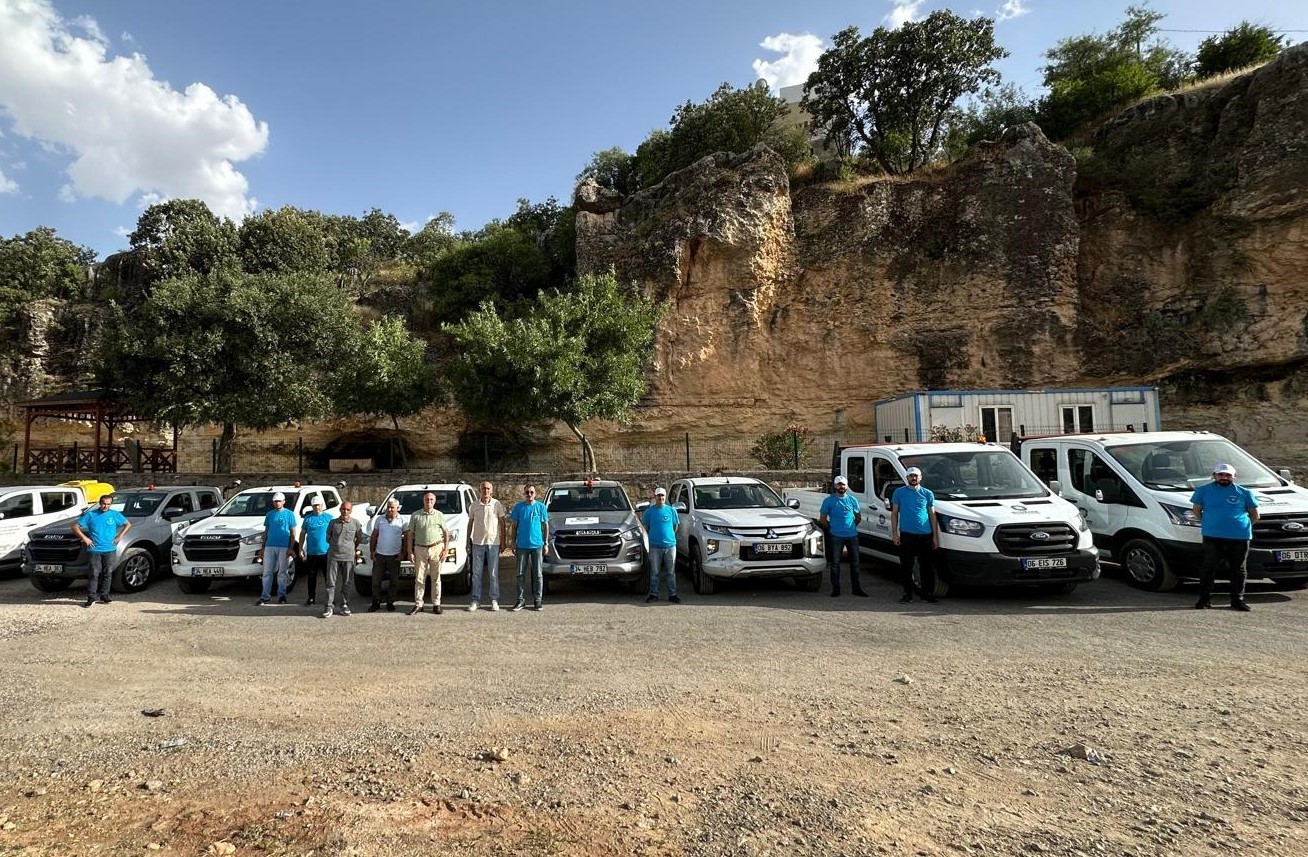 Diyarbakır’da 13 kırsal ilçeye 48 ilaçlama aracı desteği
