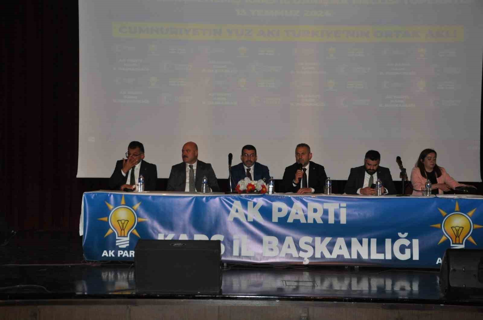 Kars’ta AK Parti il danışma meclisi toplantısı yapıldı
