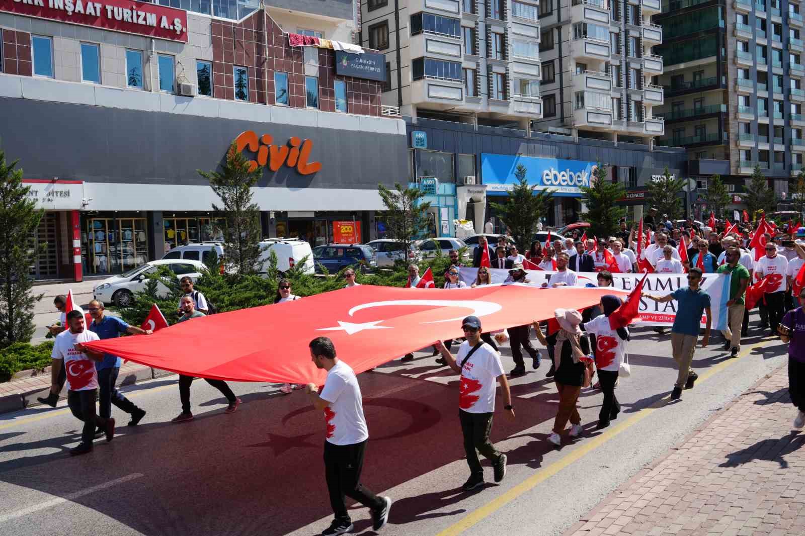 15 Temmuz Milli Birlik Günü Kamp ve Zirve Tırmanışı programı başladı
