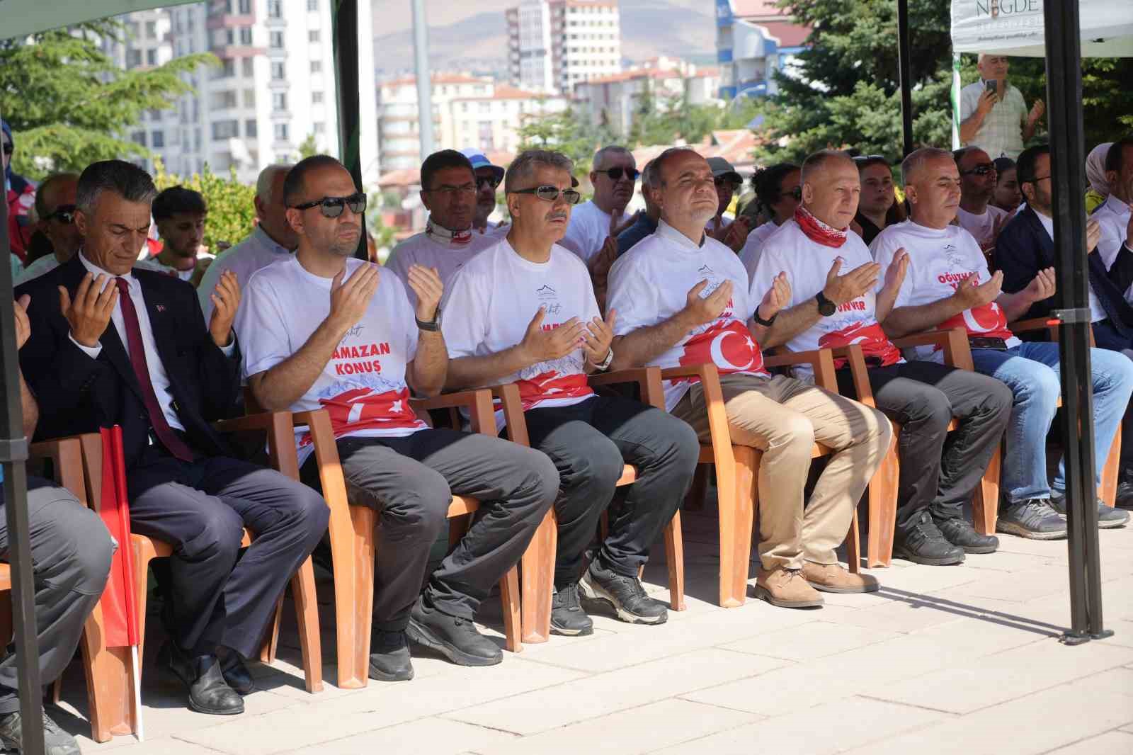 15 Temmuz Milli Birlik Günü Kamp ve Zirve Tırmanışı programı başladı
