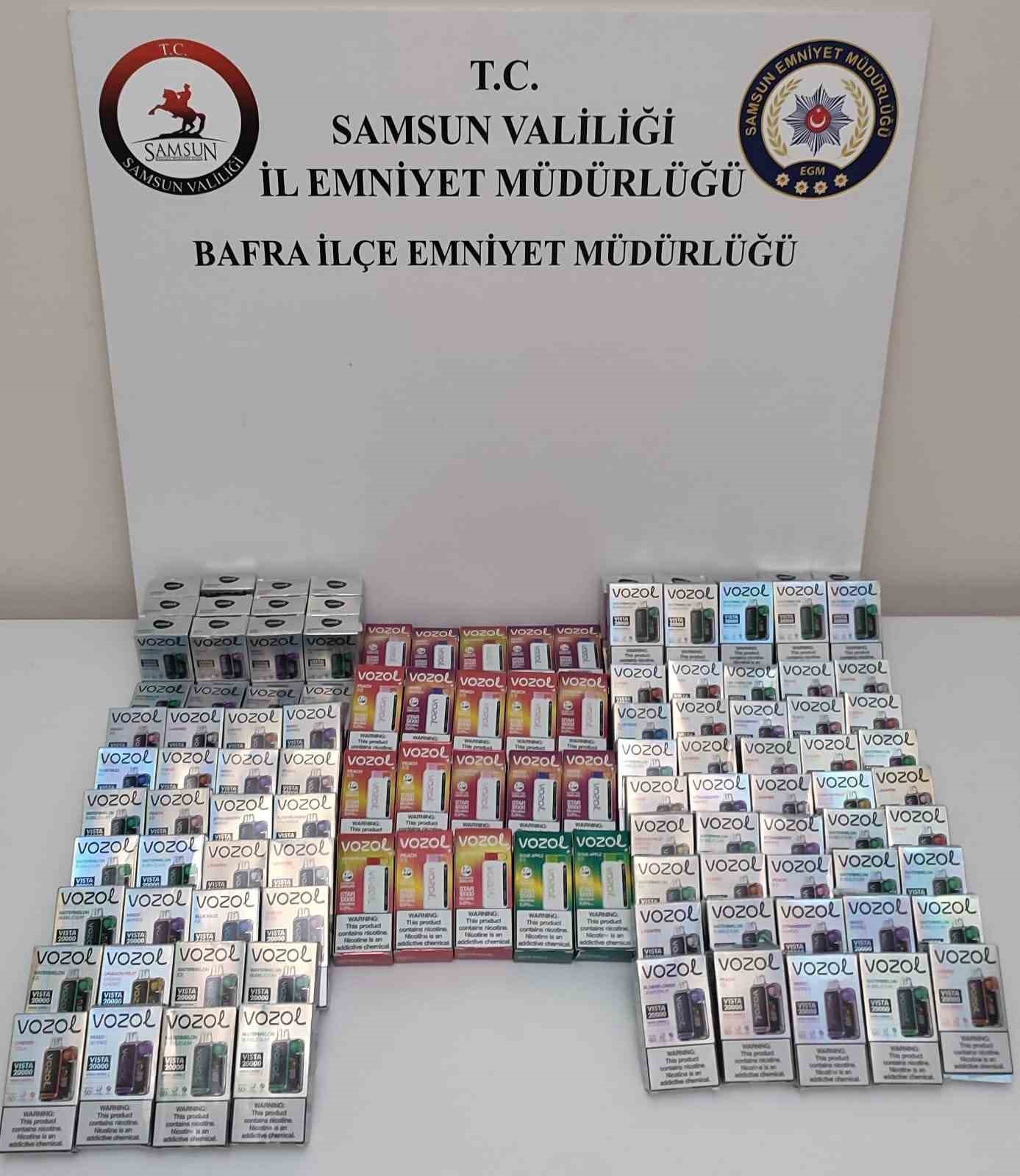 Samsun polisi uyuşturucu satıcılarına ve kaçakçılara göz açtırmadı
