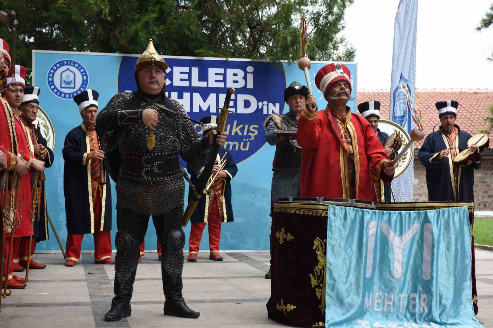 Çelebi Mehmet, Yıldırım’da anıldı
