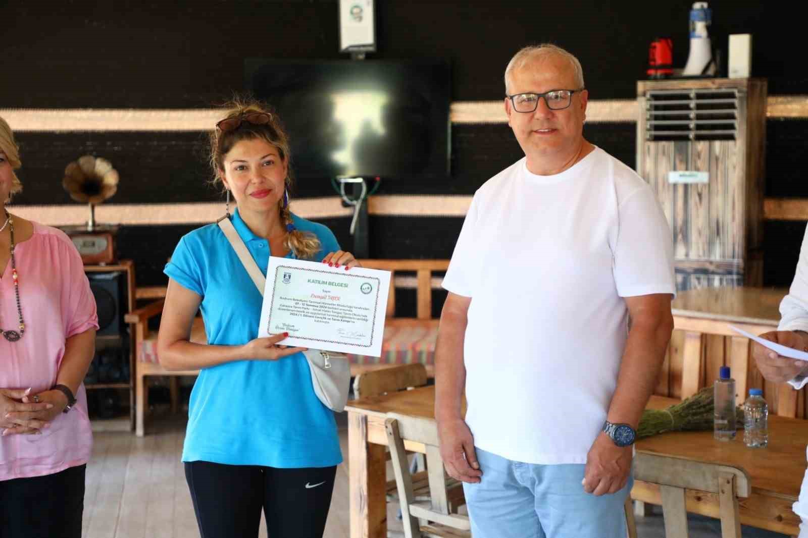 Bodrum’daki kampın birinci dönemi tamamlandı
