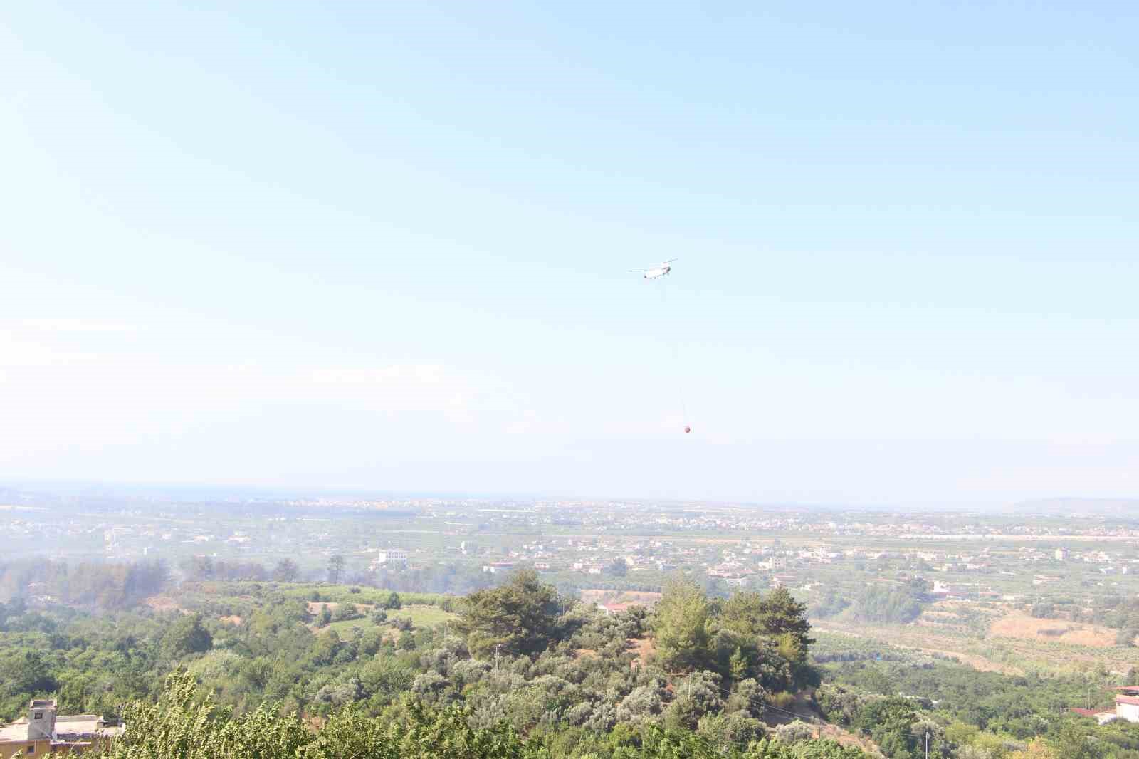 Hatay’daki orman yangını 4 saatlik müdahaleyle kontrol altına alındı
