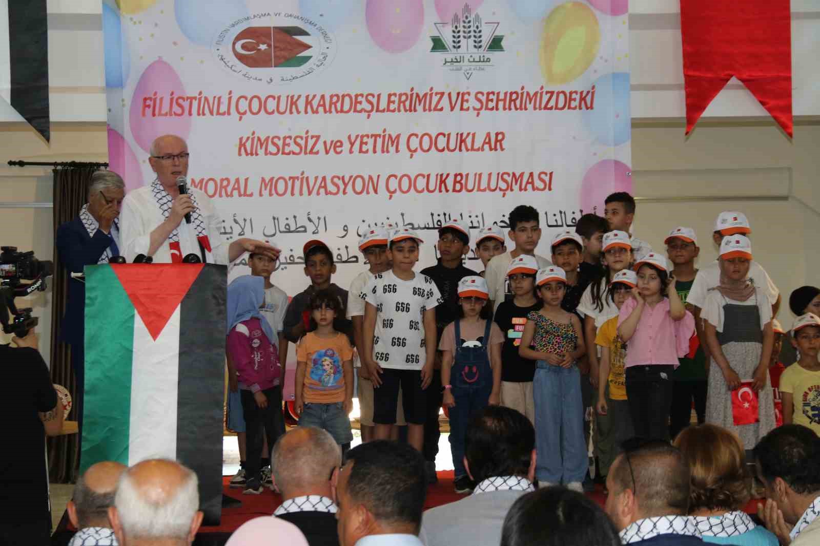 Filistin Yardımlaşma ve Dayanışma Derneği’nden Filistinli çocuklarla moral buluşması
