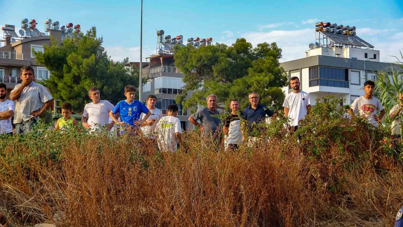 Antalya’da korkutan yangın
