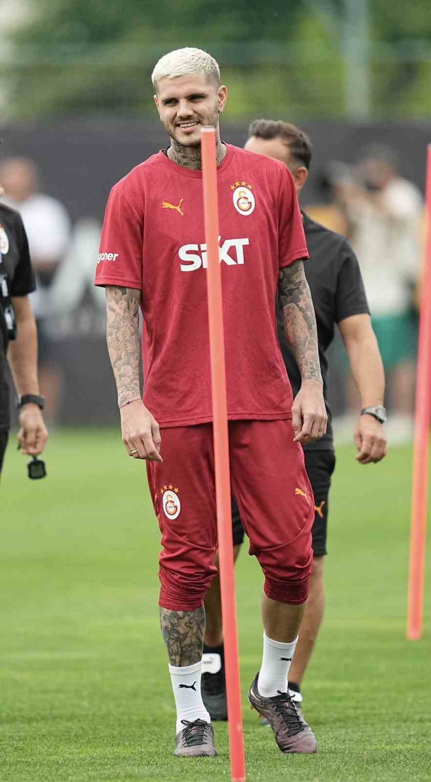 Galatasaray, savunma ve hücum çalıştı
