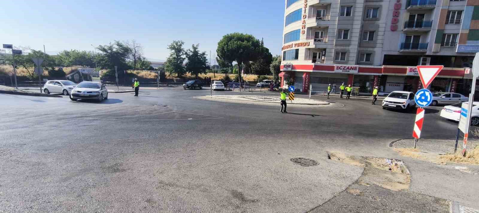 Aydın’da trafik ekiplerinden ‘sınav’ mesaisi
