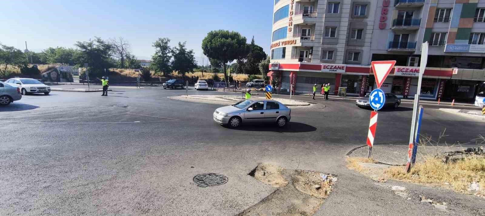 Aydın’da trafik ekiplerinden ‘sınav’ mesaisi
