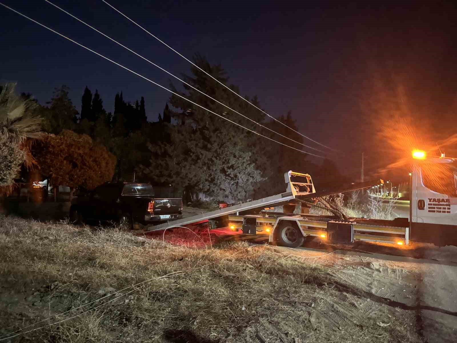 Kaza yaptı, aracını bırakıp gitti
