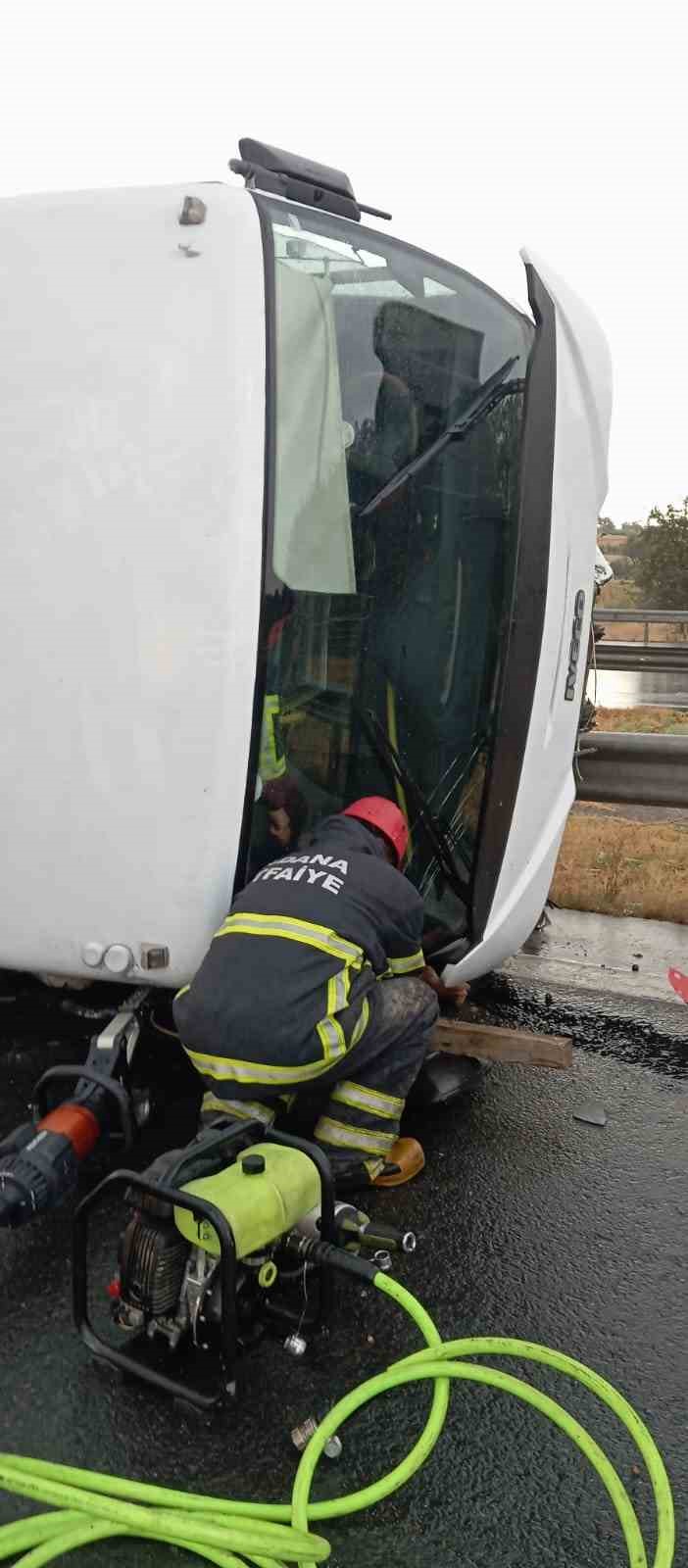 Adana’da trafik kazası: 7 yaralı
