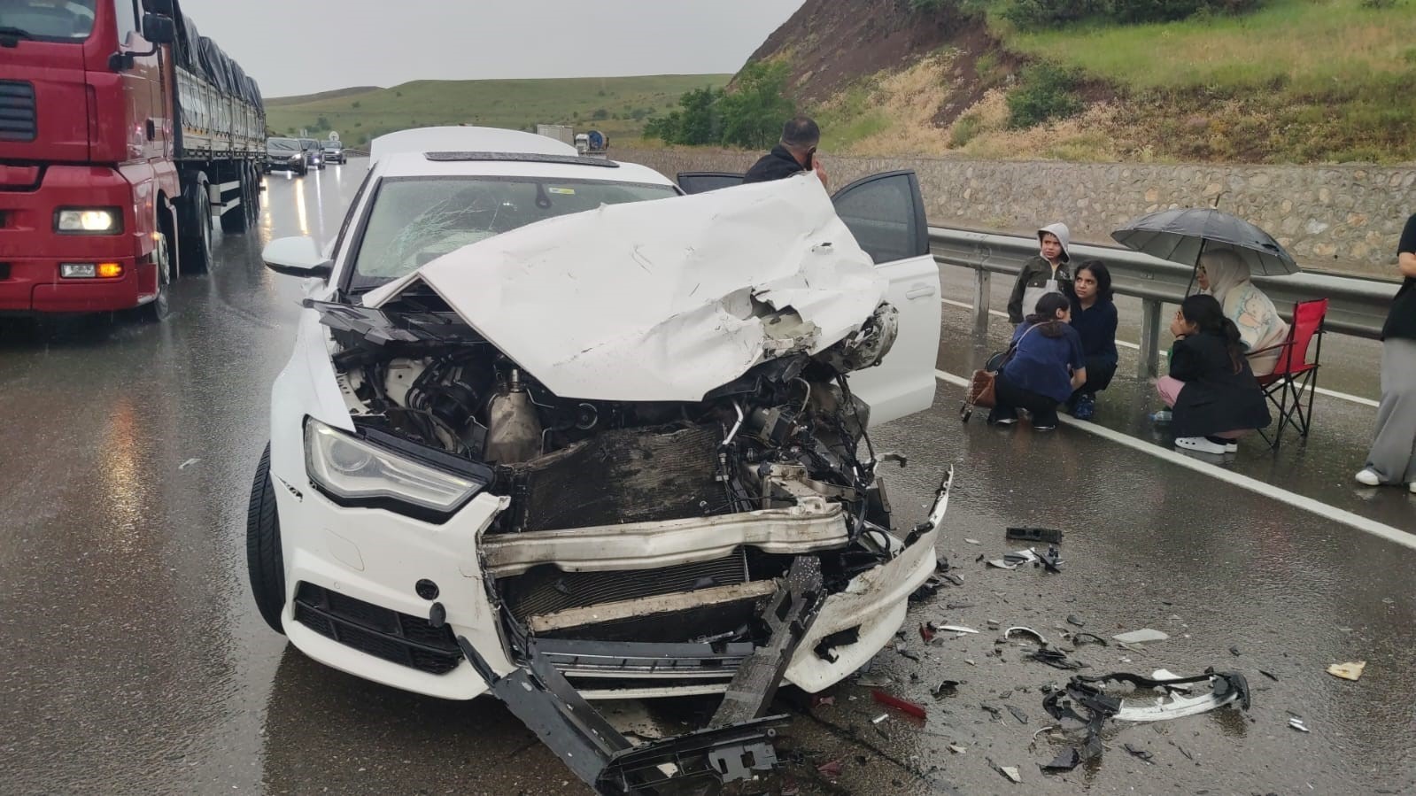 Erzurum’da zincirleme trafik kazası: 10 yaralı
