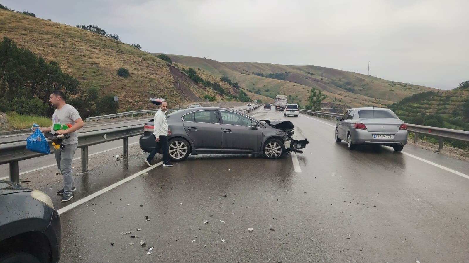 Erzurum’da zincirleme trafik kazası: 10 yaralı
