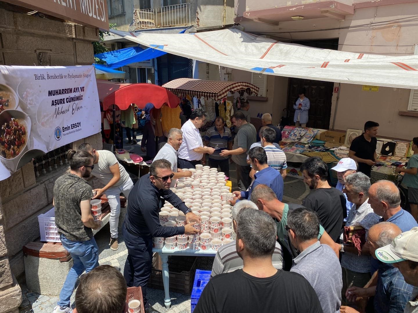 Havran Belediyesi’nden aşure hayrı
