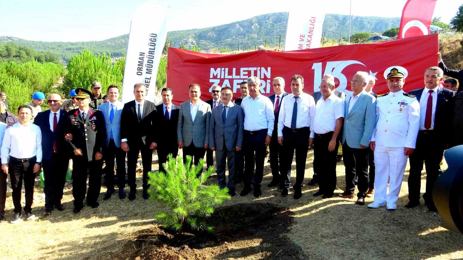 Muğla’da 15 Temmuz demokrasi şehitleri anıldı
