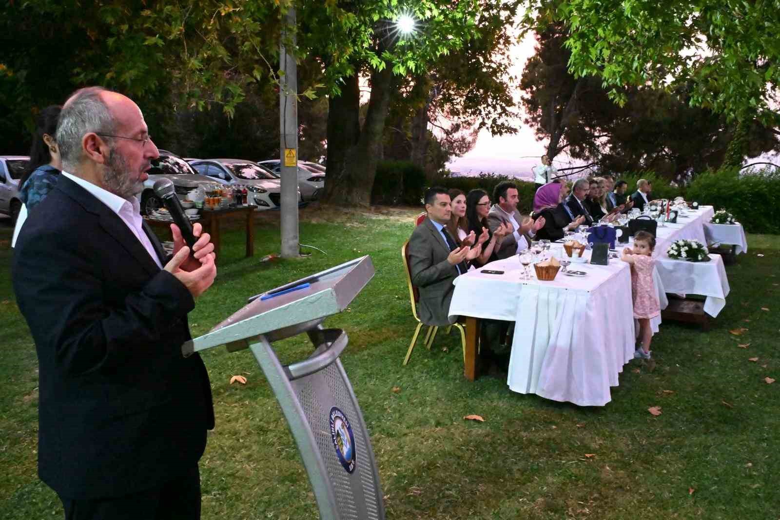 Salihli’de Kaymakam Sağlam’a veda yemeği
